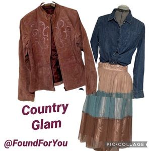 3 Piece Outfit Bundle- Skirt, Top and Jacket